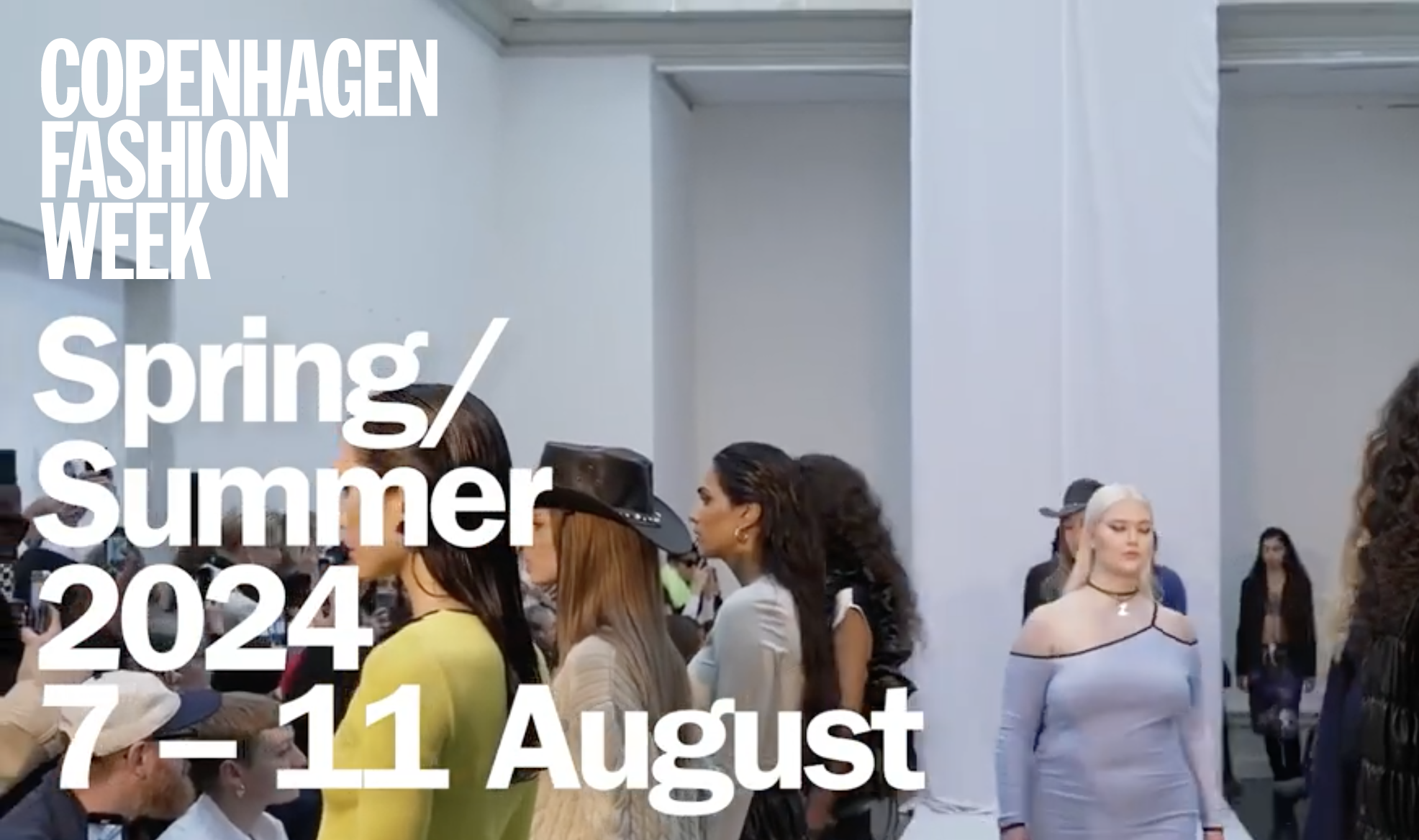 Copenhagen fashion week spring/summer 2024 august nostrangermanagement